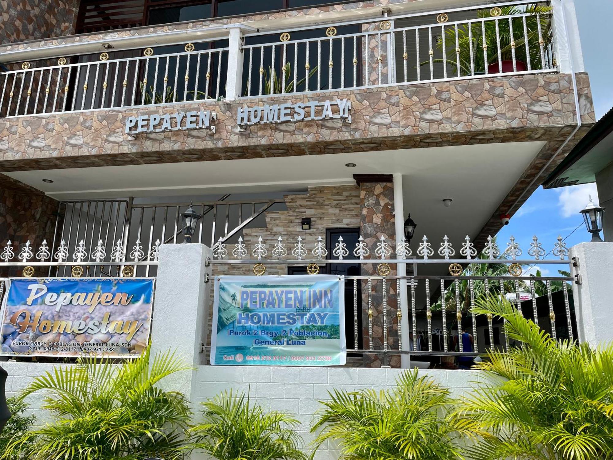 Pepayen Inn Homestay General Luna  Exterior photo